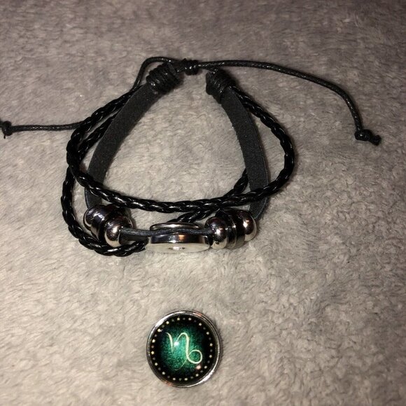 CAPRICORN Charm Bracelet Luminous Glow In The Dark Fashion Bracelet - Picture 6 of 7